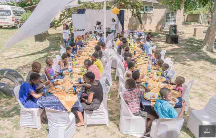Christmas lunch at Good Shepherd Children's Home